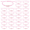30Pcs Alloy Enamel Link Bracelets BJEW-DC00022-1