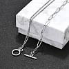 Non-Tarnish 304 Stainless Steel Chain Necklaces X-NJEW-JN02767-3