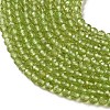 Natural Peridot Beads Strands G-P603-C-3mm-01-4