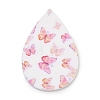 Printed Opaque Acrylic Pendants FIND-K017-16E-1