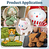 36Bags 6 Colors Resin Craft Safety Eyes DOLL-PH0001-67-5