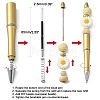 Plastic Beadable Pens AJEW-L082-A05-2