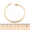 304 Stainless Steel Cuff Bangles for Women BJEW-B120-01G-03-5