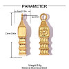 304 Stainless Steel Pendants SA-OY001-73G-2