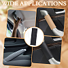 Eco-friendly Leather Car Door Handle Protective Cover FIND-WH0139-972B-5