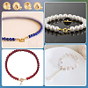 60Pcs Brass Crimp Beads KK-ME0004-72-5