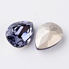 Faceted Teardrop K9 Glass Rhinestone Cabochons RGLA-I001-14x10mm-011-2