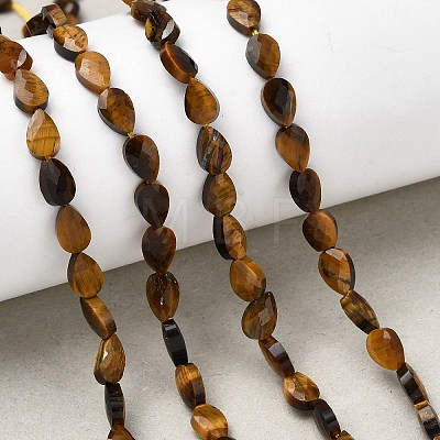 Natural Tiger Eye Beads Strands G-B159-A08-1