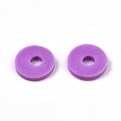 Handmade Polymer Clay Beads CLAY-Q251-8.0mm-112-1