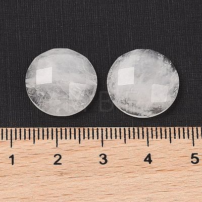 Natural Quartz Crystal Rock Crystal Cabochons G-C146-03M-1