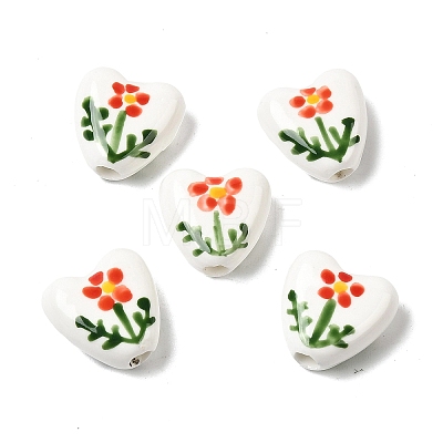 Handmade Porcelain Beads PORC-B007-02-1