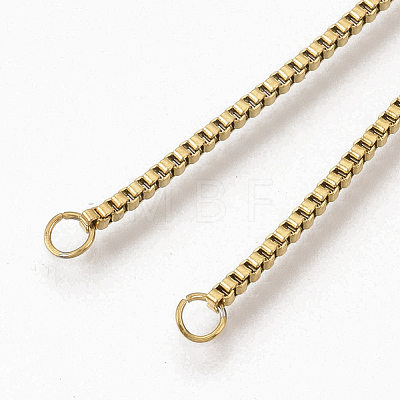 Adjustable 304 Stainless Steel Slider Bracelets Making X-STAS-T050-031G-1