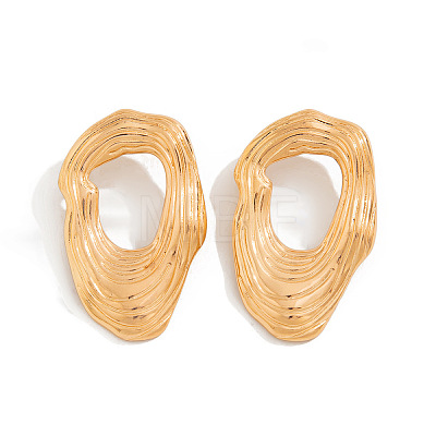 Nuggets Alloy Stud Earrings FS-WG3D023-01-1