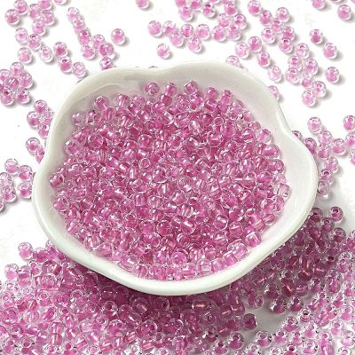 6/0 Transparent Colours Glass Seed Beads SEED-P006-01A-11-1