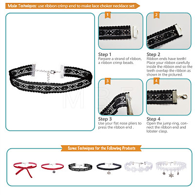 SUNNYCLUE DIY Collarbone Chain Necklace Making DIY-SC0004-06-1