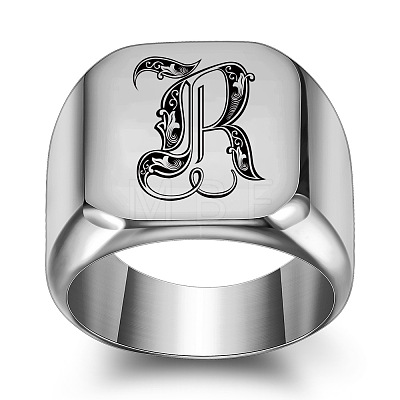 304 Stainless Steel Finger Rings for Men FS-WG073E9-18-1
