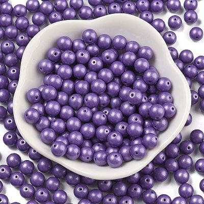 Baking Paint Glass Seed Beads SEED-A034-02D-1