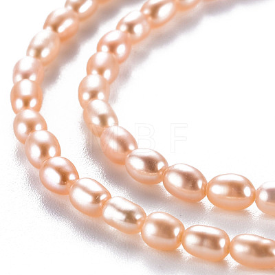 Natural Cultured Freshwater Pearl Beads Strands PEAR-N012-02C-1