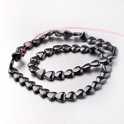 Non-magnetic Synthetic Hematite Bead Strands X-G-F300-22B-09-1