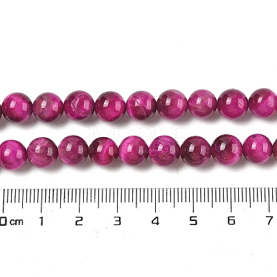 Natural Tiger Eye Beads X1-G-B133-A02-8MM-05-1