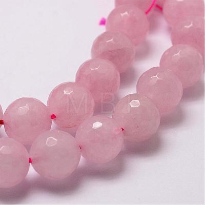 Natural Rose Quartz Beads Strands G-D840-20-12mm-1