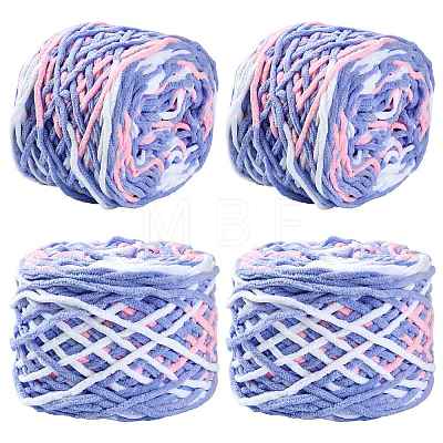 4 Bundles Polyester Yarn FB-FSB9EF-01A-1