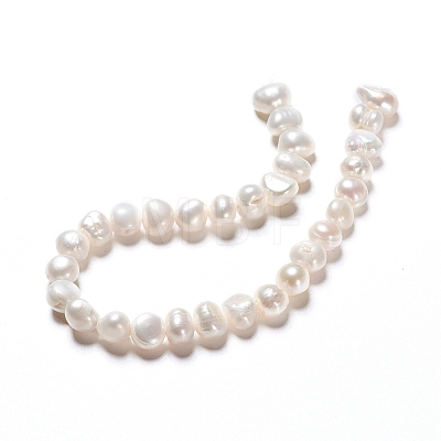 Natural Cultured Freshwater Pearl Beads Strands X-PEAR-I004-08A-1