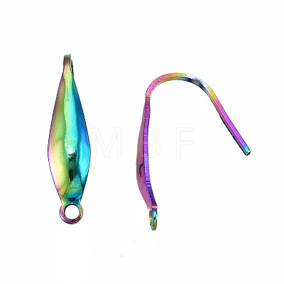 316 Stainless Steel Earring Hooks X-STAS-N098-002-1