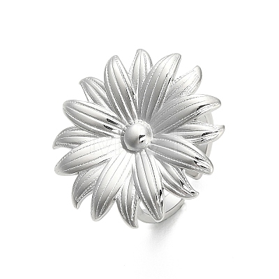 304 Stainless Steel Cuff Open Rings for Women RJEW-T037-03P-1