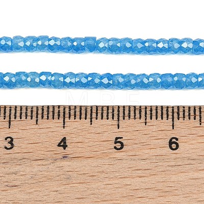 Cubic Zirconia Beads Strands ZIRC-P125-2x3mm-31-1