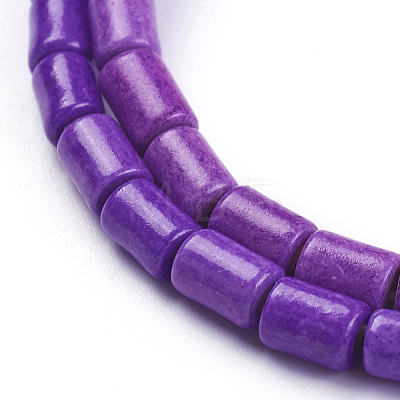 Synthetic Howlite Beads Strands G-F647-12C-1