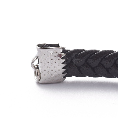 Braided Waxed Polyester Cord Bracelet Making MAK-Z001-01-1