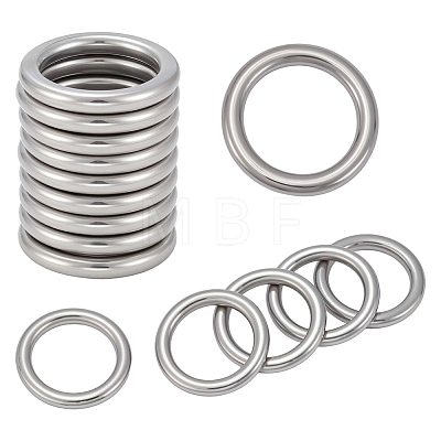 25Pcs Stainless Steel Linking Rings FIND-ME0002-64-1