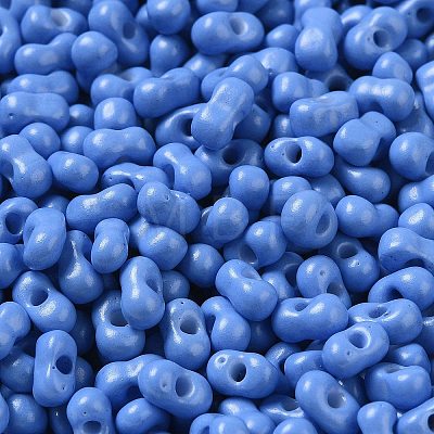 Baking Paint Glass Seed Beads SEED-K009-01A-19-1