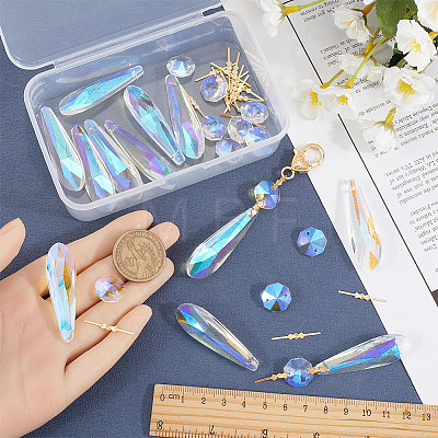 DIY Crystal Chandelier Parts Making Findings DIY-SP0001-25-1
