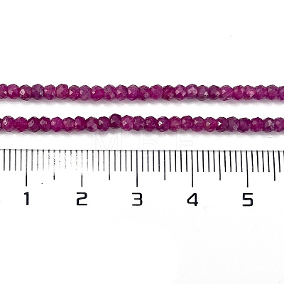 Natural Ruby Beads Strands X-G-L597-B01-01-1