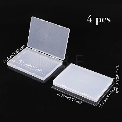 Transparent Plastic Bead Containers CON-WH0073-69-1
