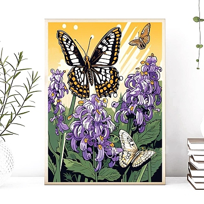 Butterfly Diamond Picture for Living Room Bedroom Decorative Painting PW-WG7BB95-06-1