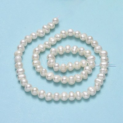 Natural Cultured Freshwater Pearl Beads Strands PEAR-F018-16B-01-1