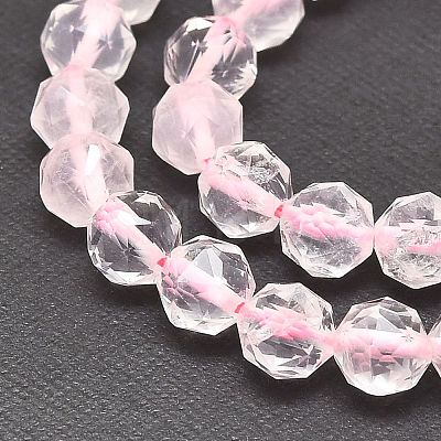 Natural Rose Quartz Beads Strands G-F715-004-1