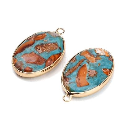 Dyed Synthetic Imperial Jasper Pendants GG-CBAA20A-04G-04-1