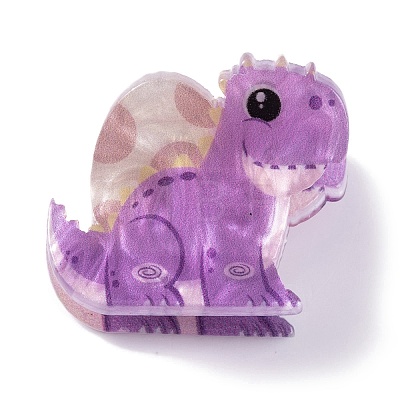 Cute Mini Dinosaur Acrylic Claw Hair Clips PHAR-A012-08A-1