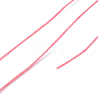 Round Waxed Polyester Thread String YC-D004-02D-048-1