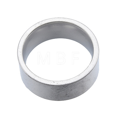 201 Stainless Steel Boy with Heart Finger Ring RJEW-N043-13P-1