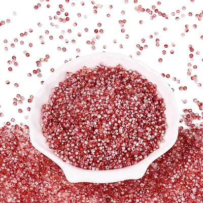 Baking Paint Glass Seed Beads SEED-Q041-03A-09-1