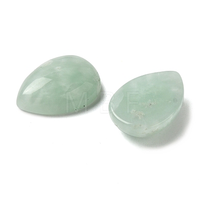 Natural Glass Cabochons G-N343-09-1