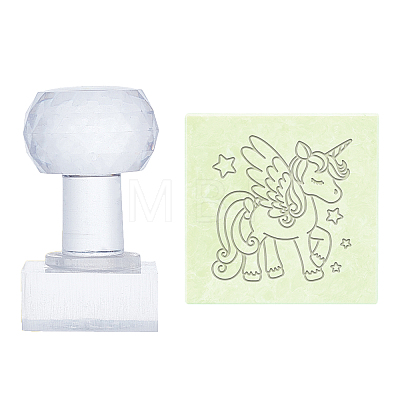 Plastic Stamps DIY-WH0350-017-1