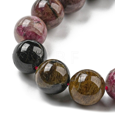 Natural Tourmaline Beads strands G-C076-10mm-10-1
