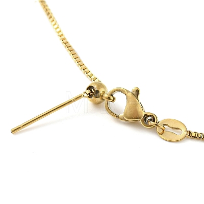 304 Stainless Steel Add a Bead Adjustable Box Chains Bracelets for Women BJEW-M307-01A-G-1