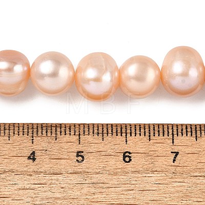 Natural Cultured Freshwater Pearl Beads Strands PEAR-I007-07U-01A-1